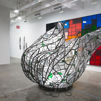 Tom Fruin, Installation View