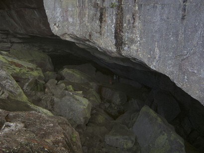 En la Cueva Charles Brewer