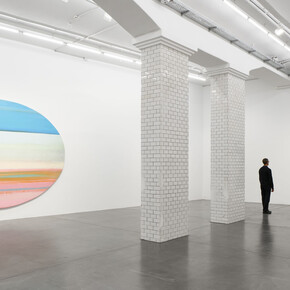 Ed Clark, Paint is the subject, exhibition view. Courtesy of Hauser & Wirth