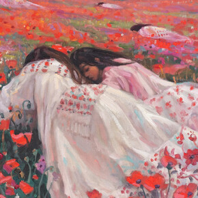 Kate Tov, Lullaby for the lost (detail), 2025. Courtesy of Eleanor Harwood Gallery
