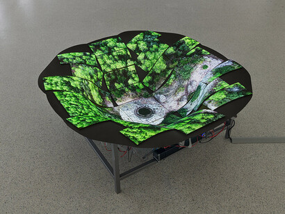 Claudia Pagès Rabal, Feudal holes, ausstellungsansicht. Mit freundlicher genehmigung von MUMOK