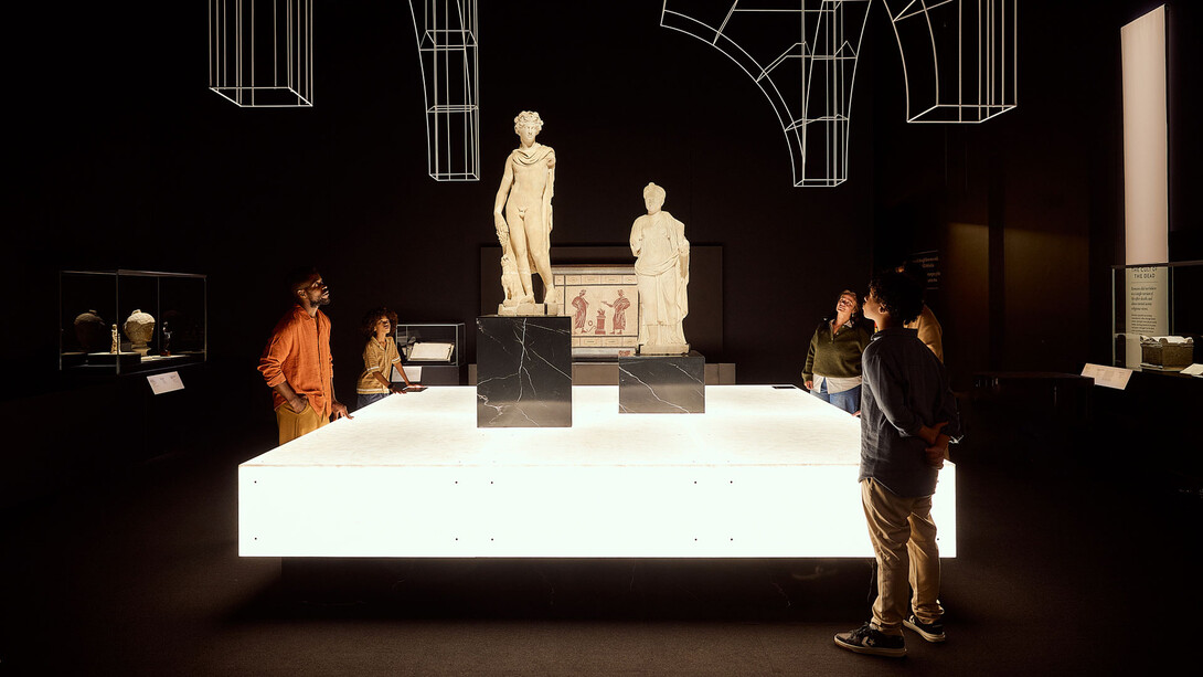Rome: empire, power, people, exhibition view. Courtesy of Melbourne Museum