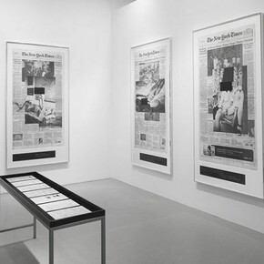 Leigh Ledare, Installation view at Mitchell-Innes & Nash Gallery