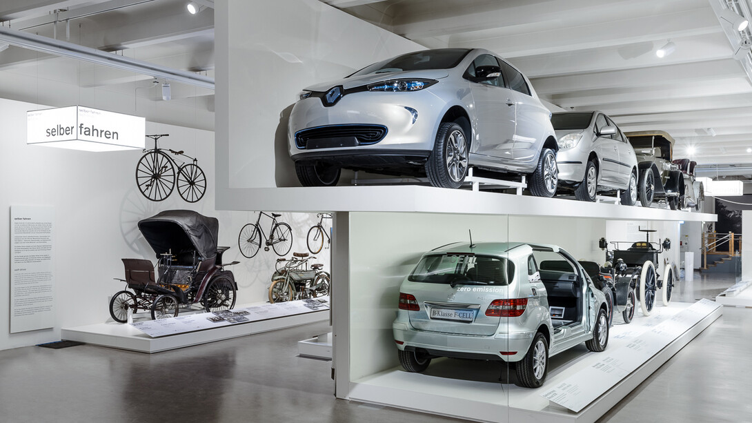 Mobility, exhibition view. Courtesy of Technisches Museum Wien