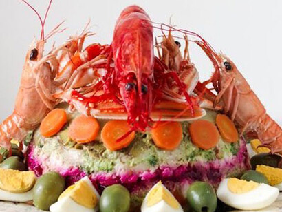 Una versione del "cappon magro"