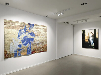 Laurence Aëgerter, Le miroir aveugle, exhibition view. Courtesy of Bildhalle Gallery