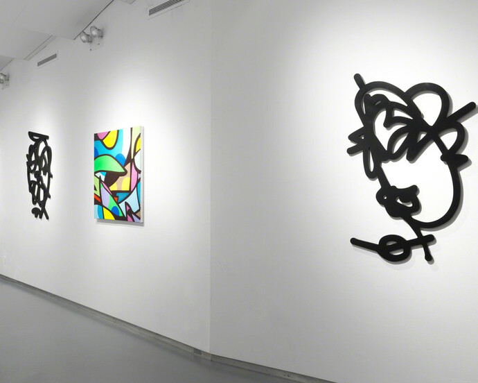 JM Rizzi. Chromatose, Exhibition view. Courtesy of Chesterfield Gallery