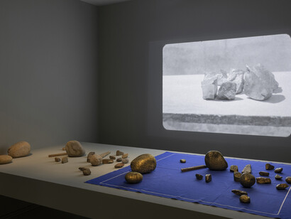 Francisco Tropa, Paésine, exhibition view. Courtesy of Nouveau Musée National de Monaco