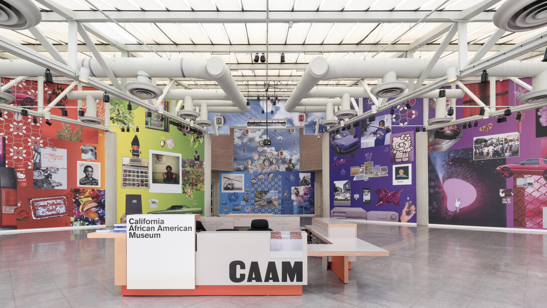 Sadie Barnette, How to fly, exhibition view. Courtesy of CAAM