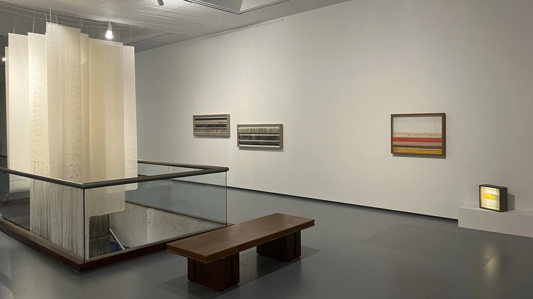 Angélica Chavarro, Paisajes del pensamiento, vista de exhibición. Cortesía de Beatriz Esguerra Art