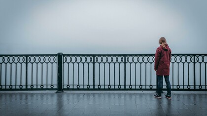 Being afraid to go on, to move on, is threatening