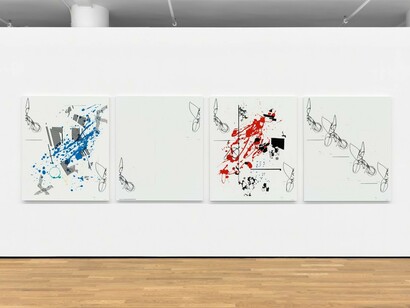 Material, Exhibition view. Courtesy of Foxy Production