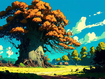Ambiente. Nelle opere di Miyazaki emergono chiaramente gli elementi dello shintoismo, la spiritualità che onora la sacralità della natura e il rispetto per ogni forma di vita. I suoi personaggi sono immersi in un mondo animato da spiriti, foreste e creature magiche, sottolineando la connessione profonda tra l'umanità e l'ambiente