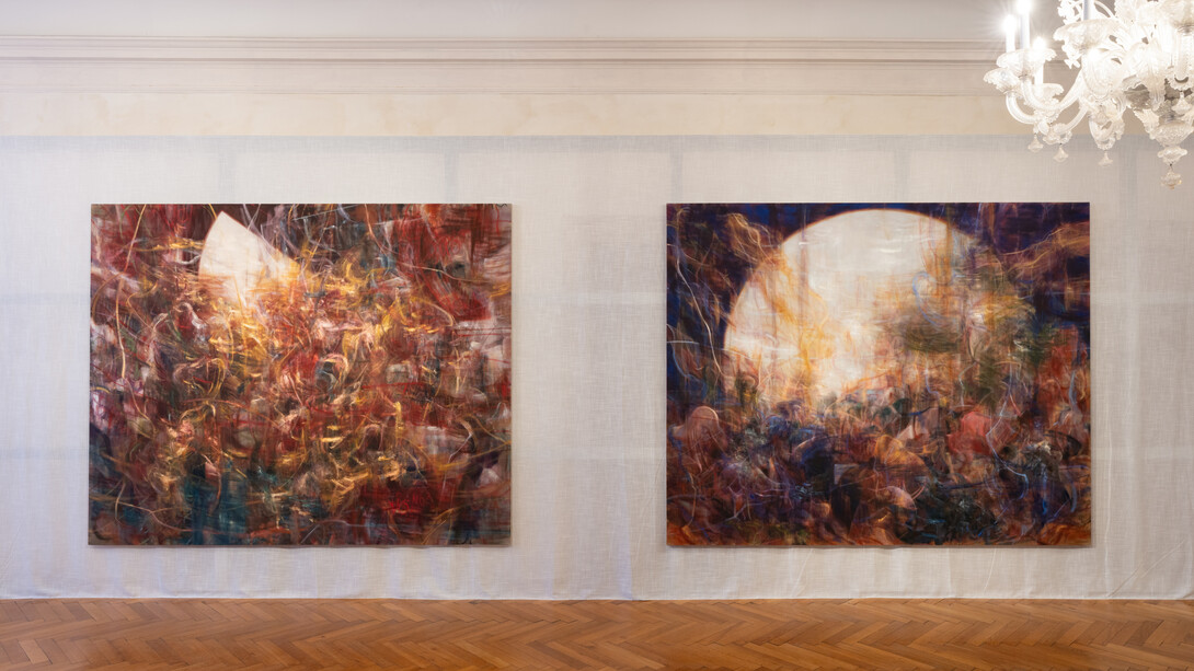 Nigel Cooke, Bad habits, exhibition view. Courtesy of Fondazione Querini Stampalia