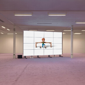 Jordan Wolfson, Exhibition view. Courtesy of Sadie Coles HQ