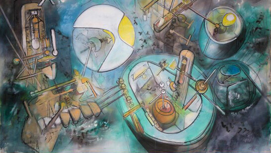 Roberto Matta, Etre Cibeles, detail