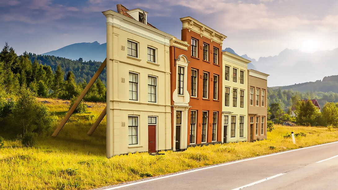 A Potemkin village originally referred to the fake settlements built to impress Empress Catherine the Great, and today the term describes any elaborate façade created to hide an unpleasant reality