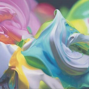 Ben Weiner, Body Party, 2013, oil on canvas, 60 x 90 inches