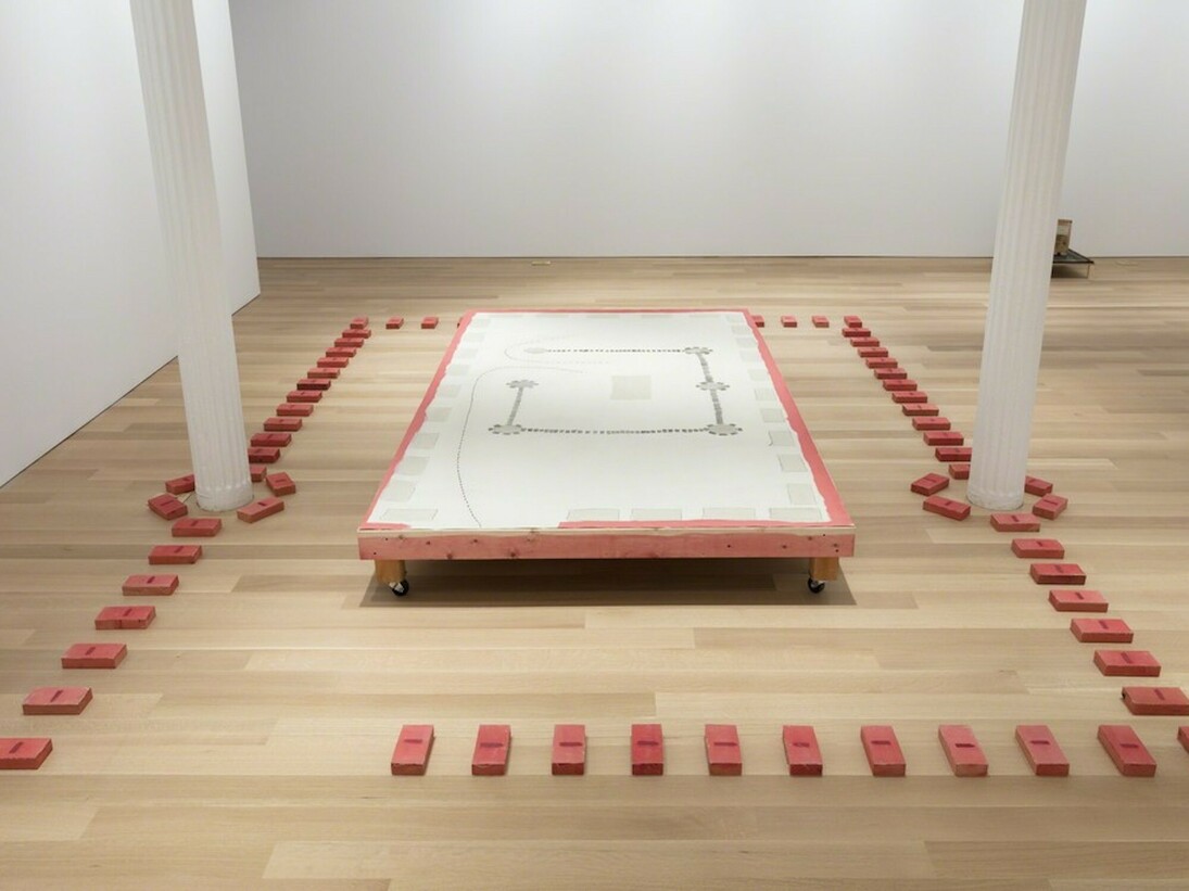 Ree Morton, Column Piece, 1972. Courtesy of Alexander and Bonin