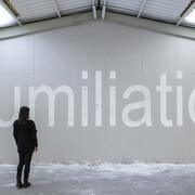 Silence kills. Courtesy of Galleria Continua