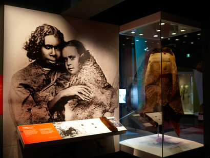 First peoples, exhibition view. Courtesy of Melbourne Museum