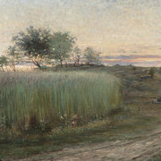 Hilma af Klint, Paysage estival (sommarlandskap), 1888. Courtesy of Guggenheim Museum Bilbao