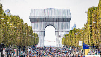 L'arc de Triomphe, Enveloppé; L'hommage à Christo
