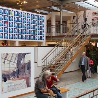 The Peyo Exhibition. Courtesy of Comics Art Museum