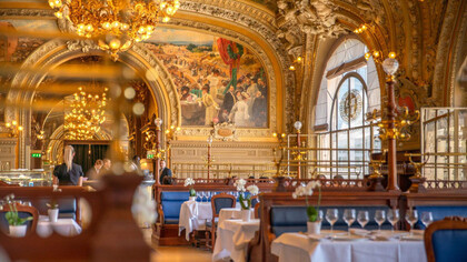 Le Train Bleu, Gare de Lyon, Paris, France, interior