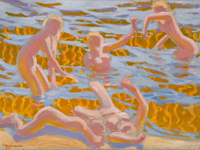 Akseli Gallen-Kallela: Oceanides (detail), 1909. Courtesy of Gallen-Kallela Museum