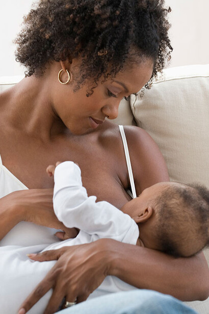 Mother Nursing her child