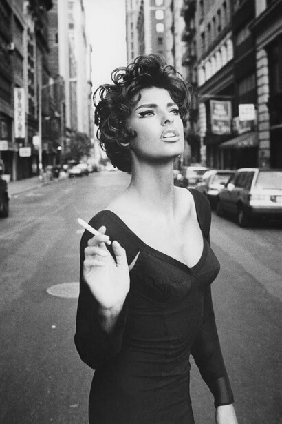 Helmut Newton. Tabaco y sensualidad