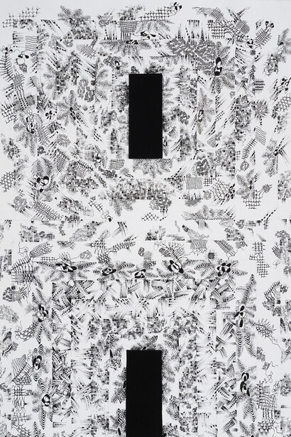 Aric Obrosey, Memory and momentum, 2024. Courtesy of McKenzie Fine Art 