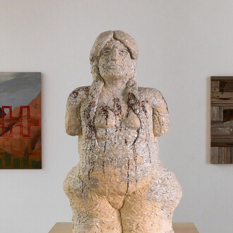 Various artists, Hold to this Earth, exhibition view. Courtesy of Yorkshire Sculpture Park