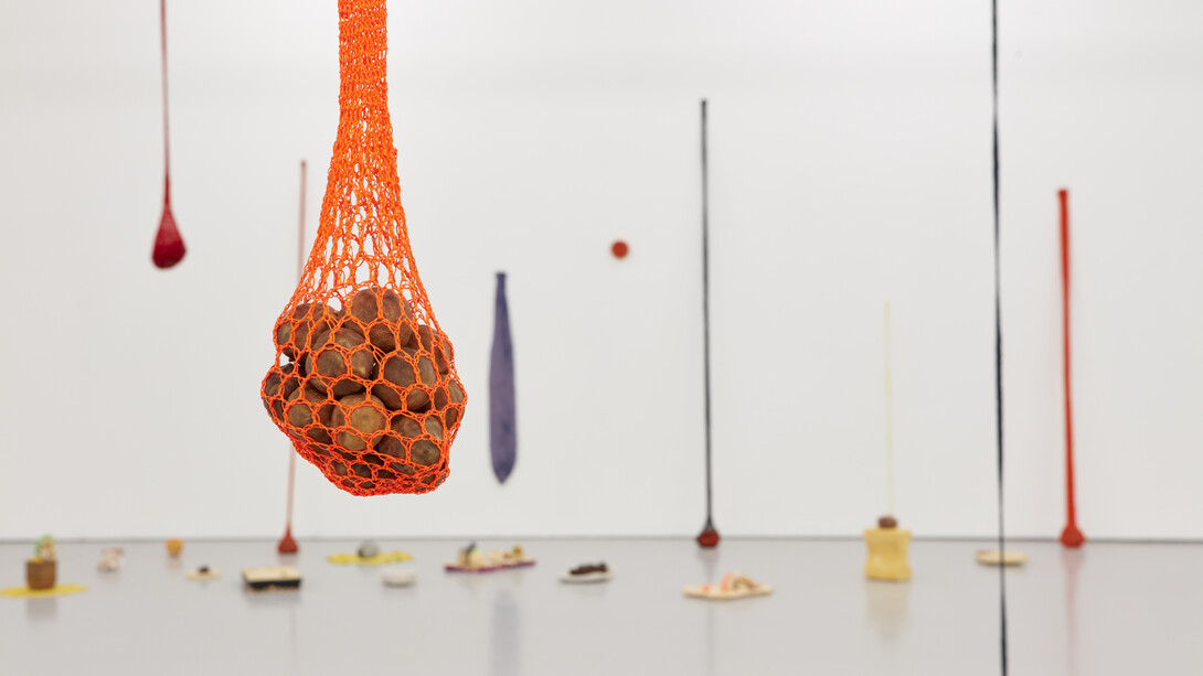 Veronica Ryan, Along a spectrum, exhibition view, 2021. Courtesy of Spike Island, Bristol. Photo by Max MacClure