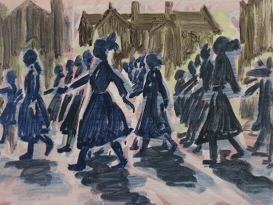 Tim Stoner, Comprehensive, 2013, Oil on paper, 25 x 33 cm