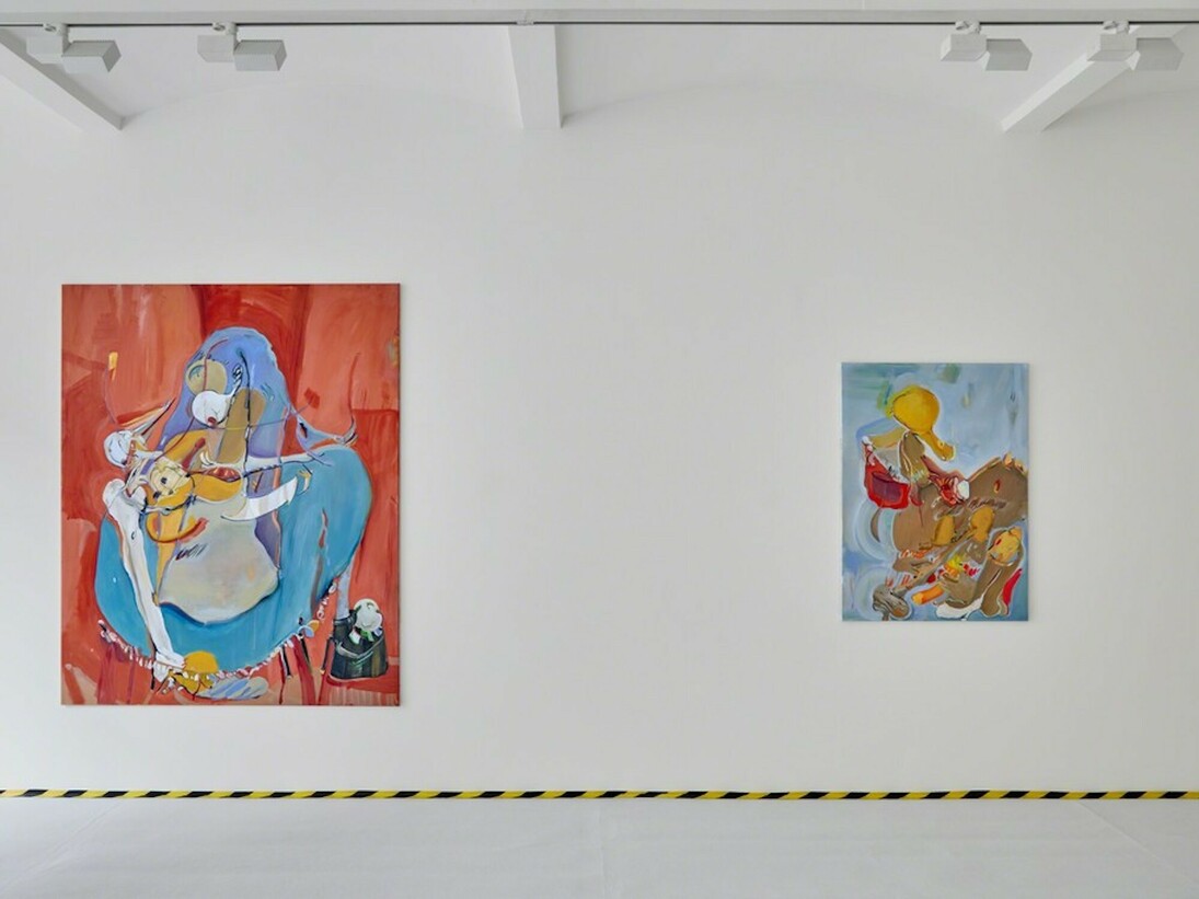 Stefanie Heinze, Exhibition view. Courtesy of Pippy Houldsworth Gallery