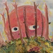 Peter Burns, The Watching Forest, image courtesy of Fenderesky Gallery