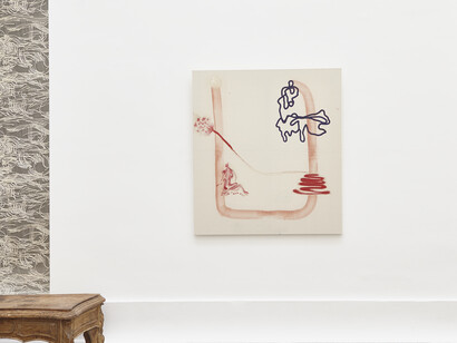 Installation view of Ladies' Paradise, at Grace Belgravia, 2018.Photo credits: Fenella Mett.Courtesy of Everything I Want & Open Space Contemporary