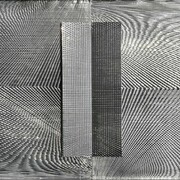 Heinz Mack Silberrelief hand-embossed aluminum on wood, plexiglass, 1965/67 206 x 203 x 12,5 cm.