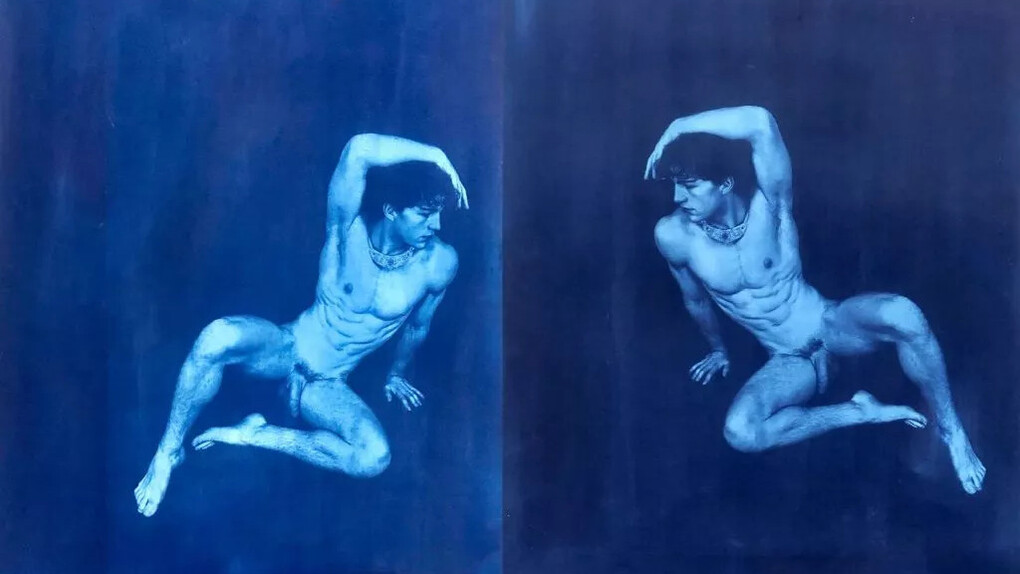 Don Joint, Narcissus sees (Diptych), 2024. Courtesy of Childs Gallery