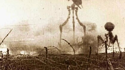 Imágenes de "¡La gran guerra marciana!", producido por History Channel