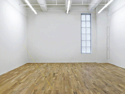 Fred Sandback. Courtesy of Mana Contemporary