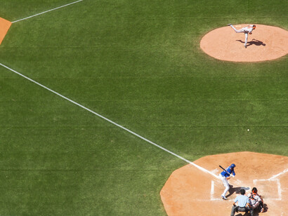 Una partita di baseball