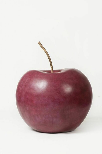 Claude Lalanne (b. 1924), Pomme Rouge, 2010, Bronze, 104 x 86 x 86 cm; (41 x 33 7/8 x 33 7/8 in.), Edition of 8 + 4 AP, Copyright the artist, Courtesy Ben Brown Fine Arts 