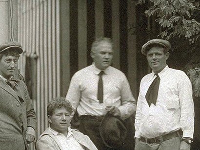 Jack London with George Sterling, James Hopper e Harry Leon Wilson