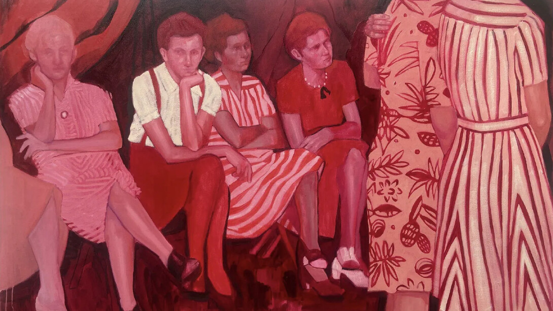 Amy Dury, Wallflowers (detail), 2026. Courtesy of Kristin Hjellegjerde Gallery