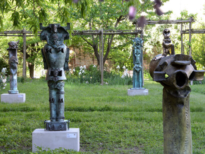 Roberto Sebastian Matta. Sculptures, Giardino di Palazzo Soranzo Cappello, Venice