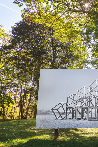 Noémie Goudal, Telluris. Courtesy of DeCordova Sculpture Park and Museum