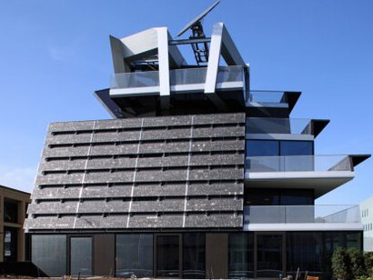 Falkeis2architects: active energy building. Courtesy of MAK